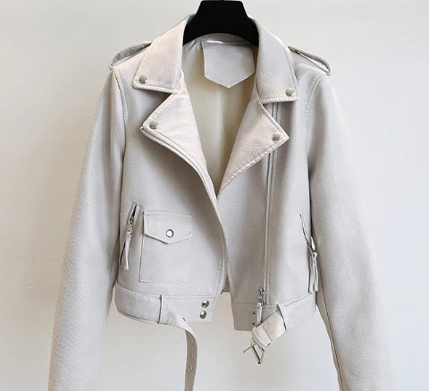 Faux suede zip jacket fabric texture close-up