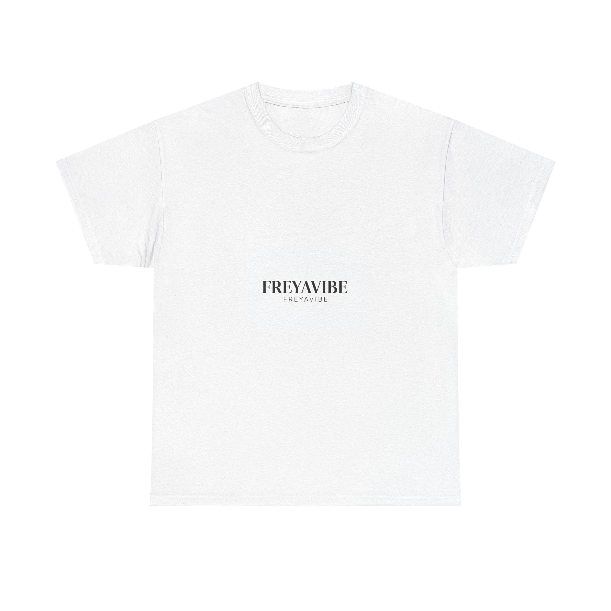T-Shirt — Minimal 'FREYAVIBE' Logo Tee