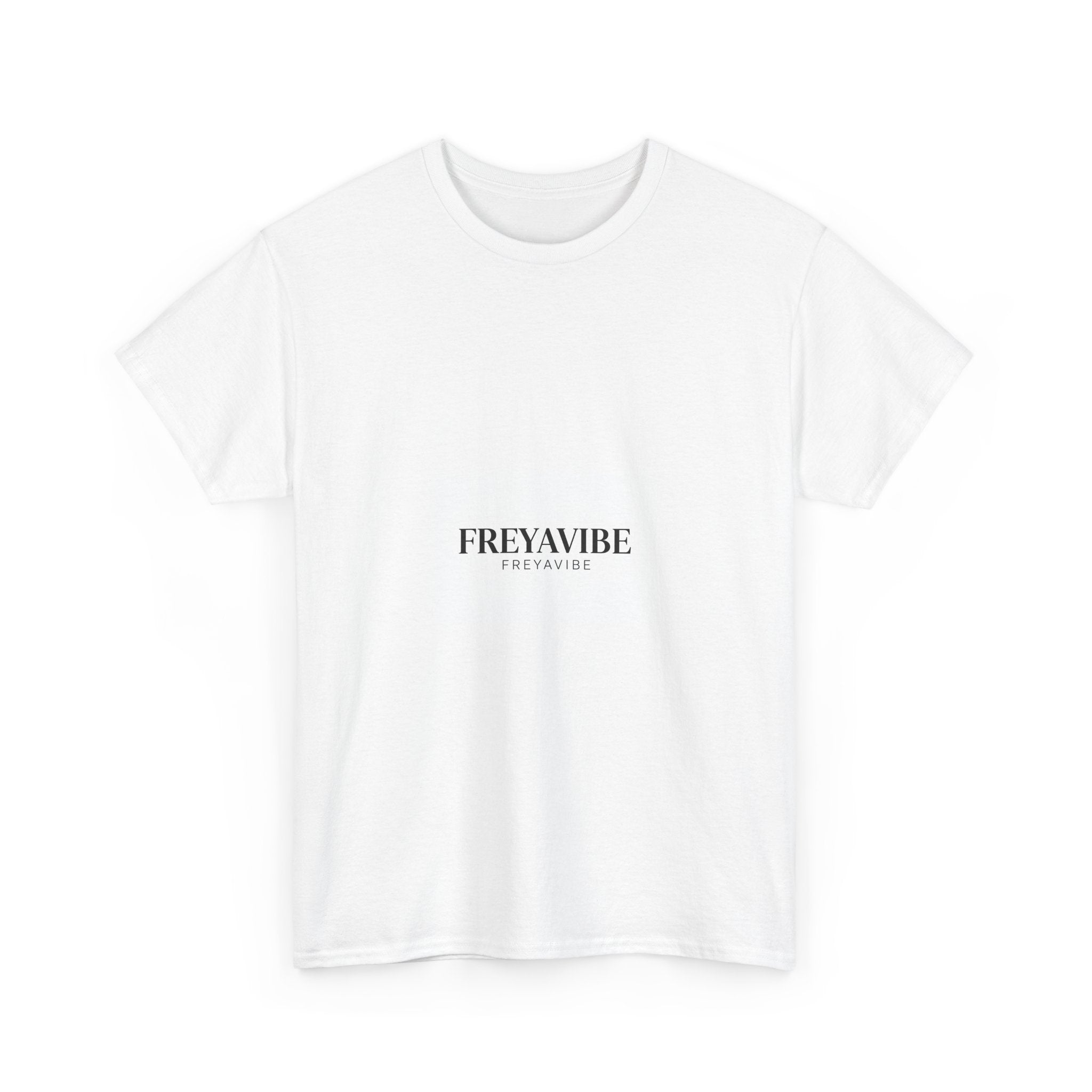 T-Shirt — Minimal 'FREYAVIBE' Logo Tee