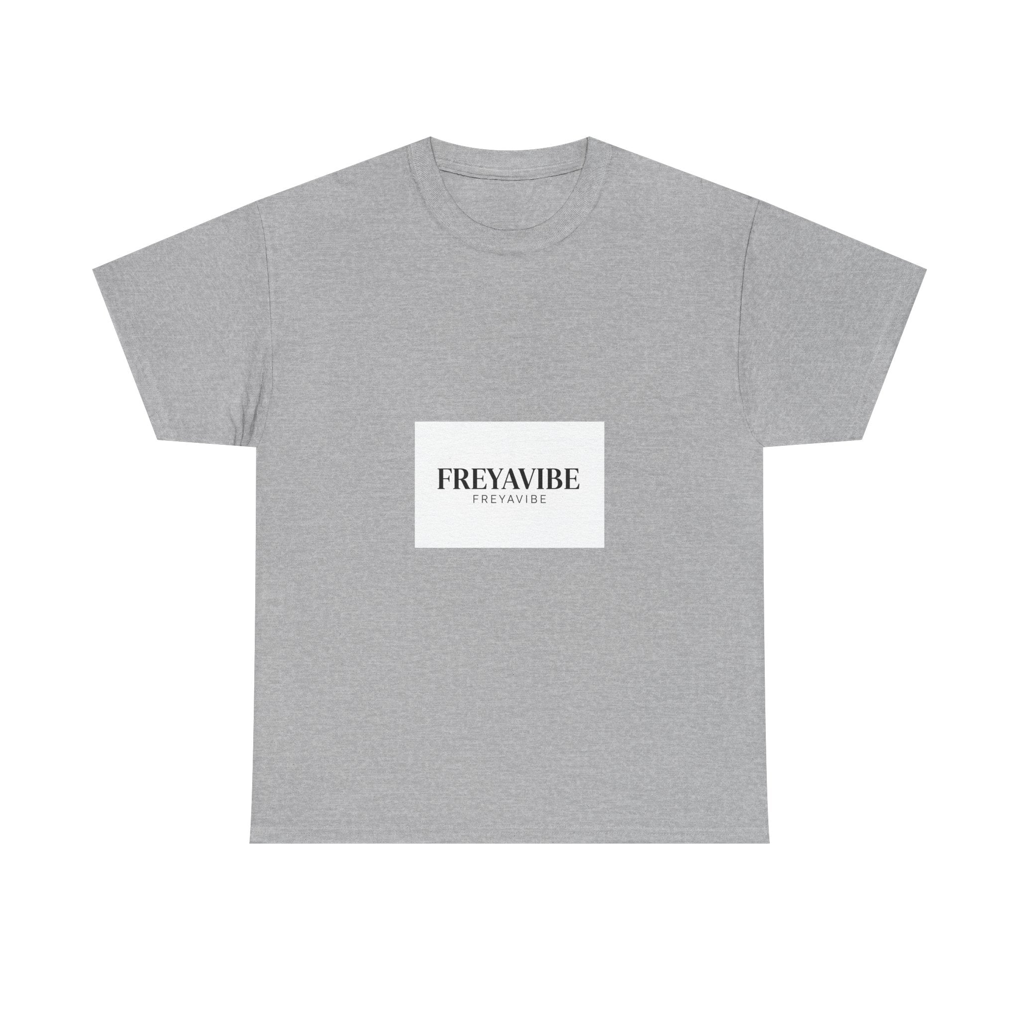 T-Shirt — Minimal 'FREYAVIBE' Logo Tee