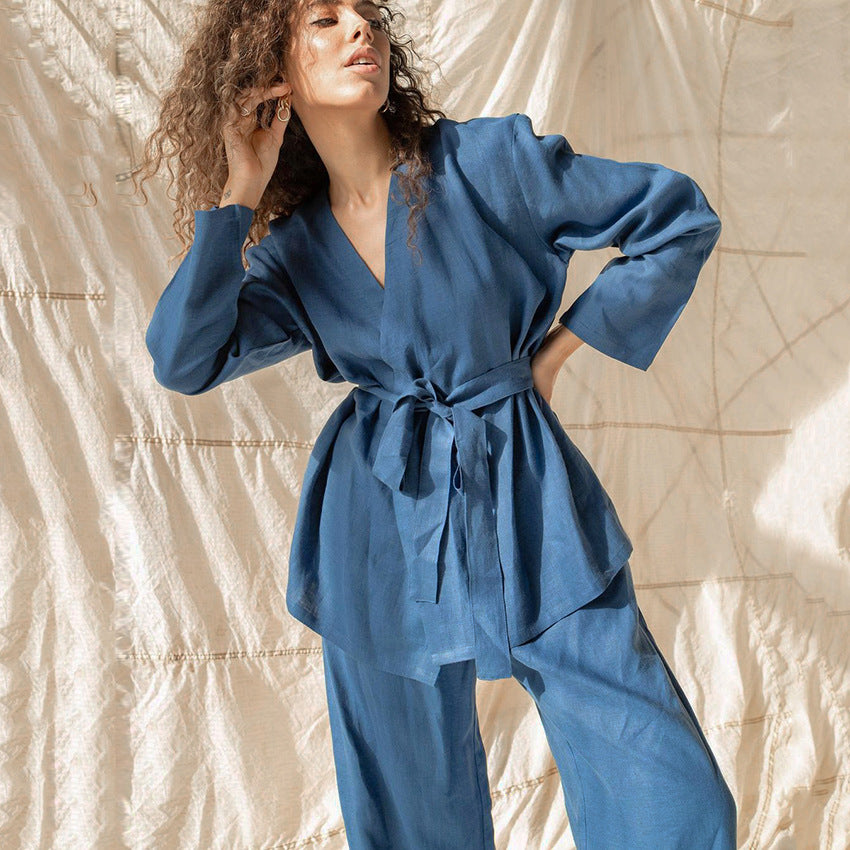 Freya Linen Luxe Set