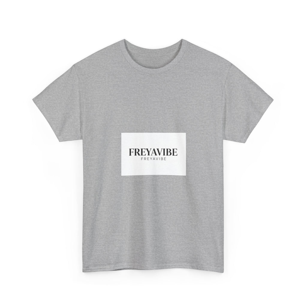 T-Shirt — Minimal 'FREYAVIBE' Logo Tee