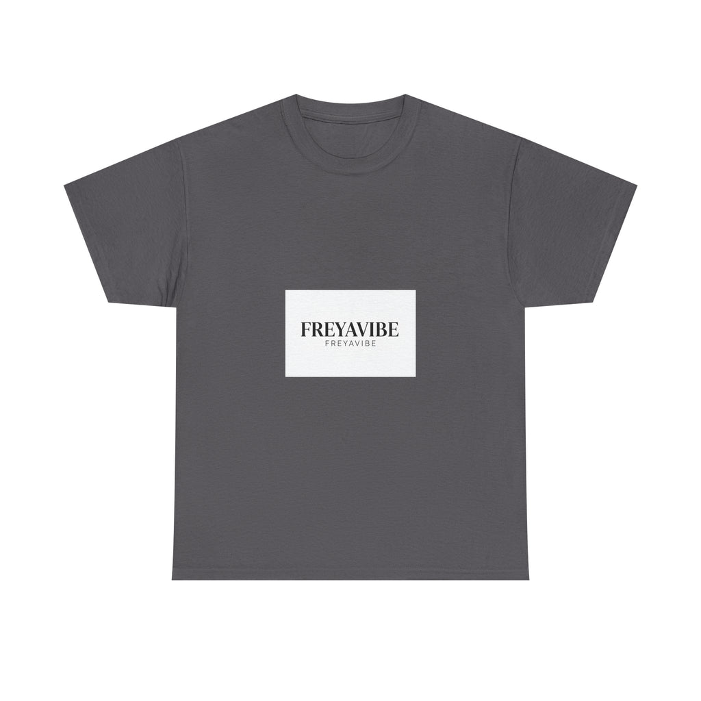 T-Shirt — Minimal 'FREYAVIBE' Logo Tee