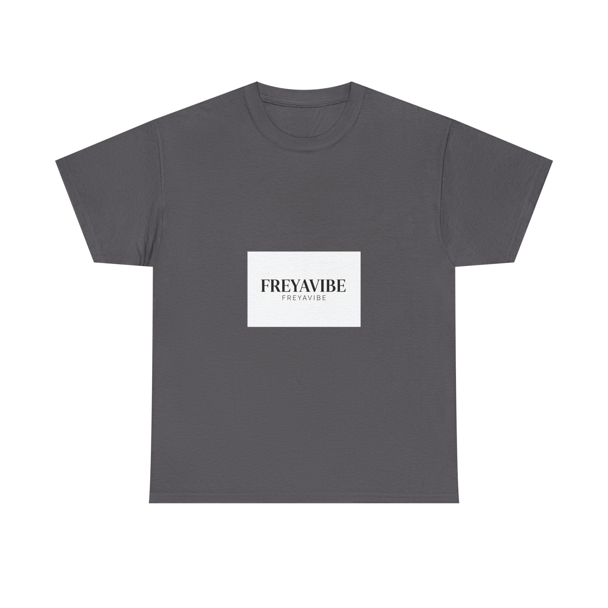T-Shirt — Minimal 'FREYAVIBE' Logo Tee
