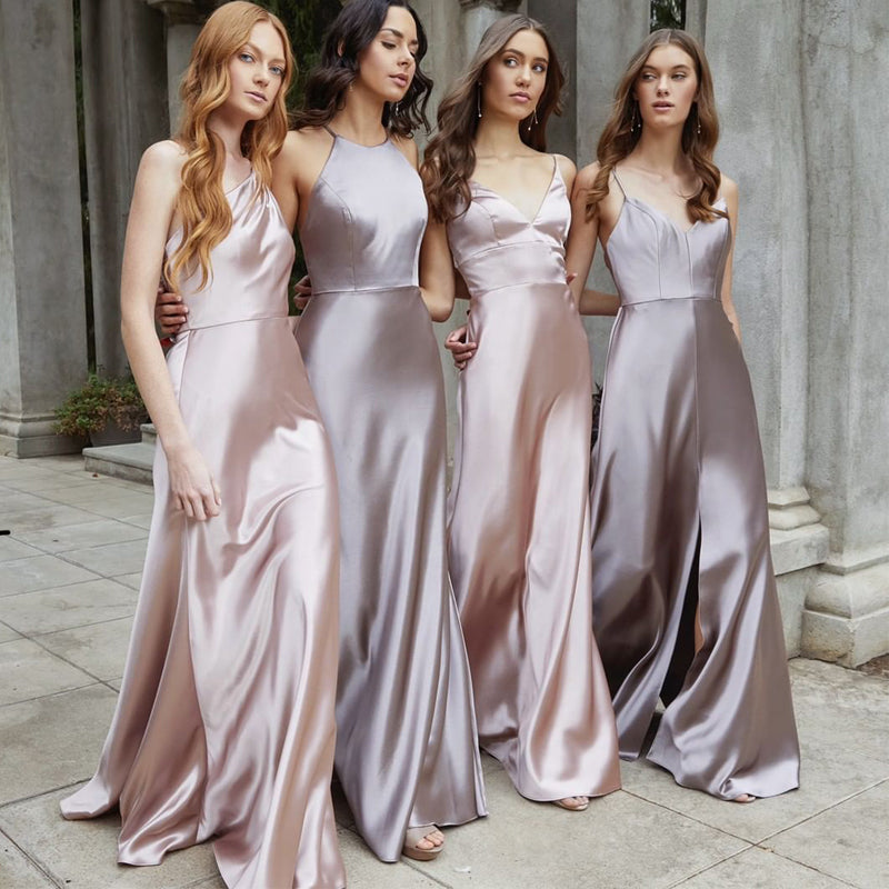 Aurélle Satin Elegance Dress