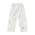 FreyaVibe Splatter Barrel Leg Jeans