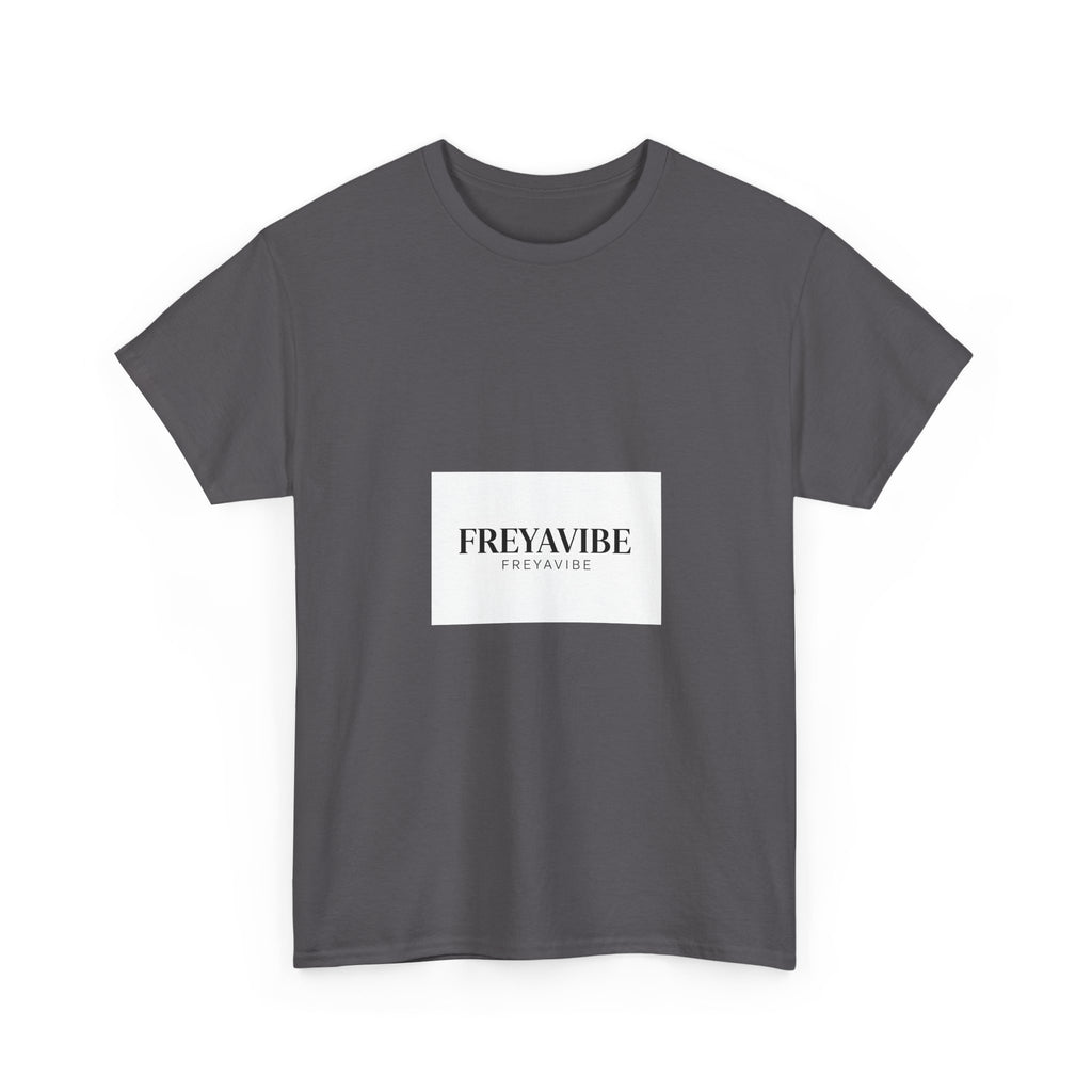 T-Shirt — Minimal 'FREYAVIBE' Logo Tee