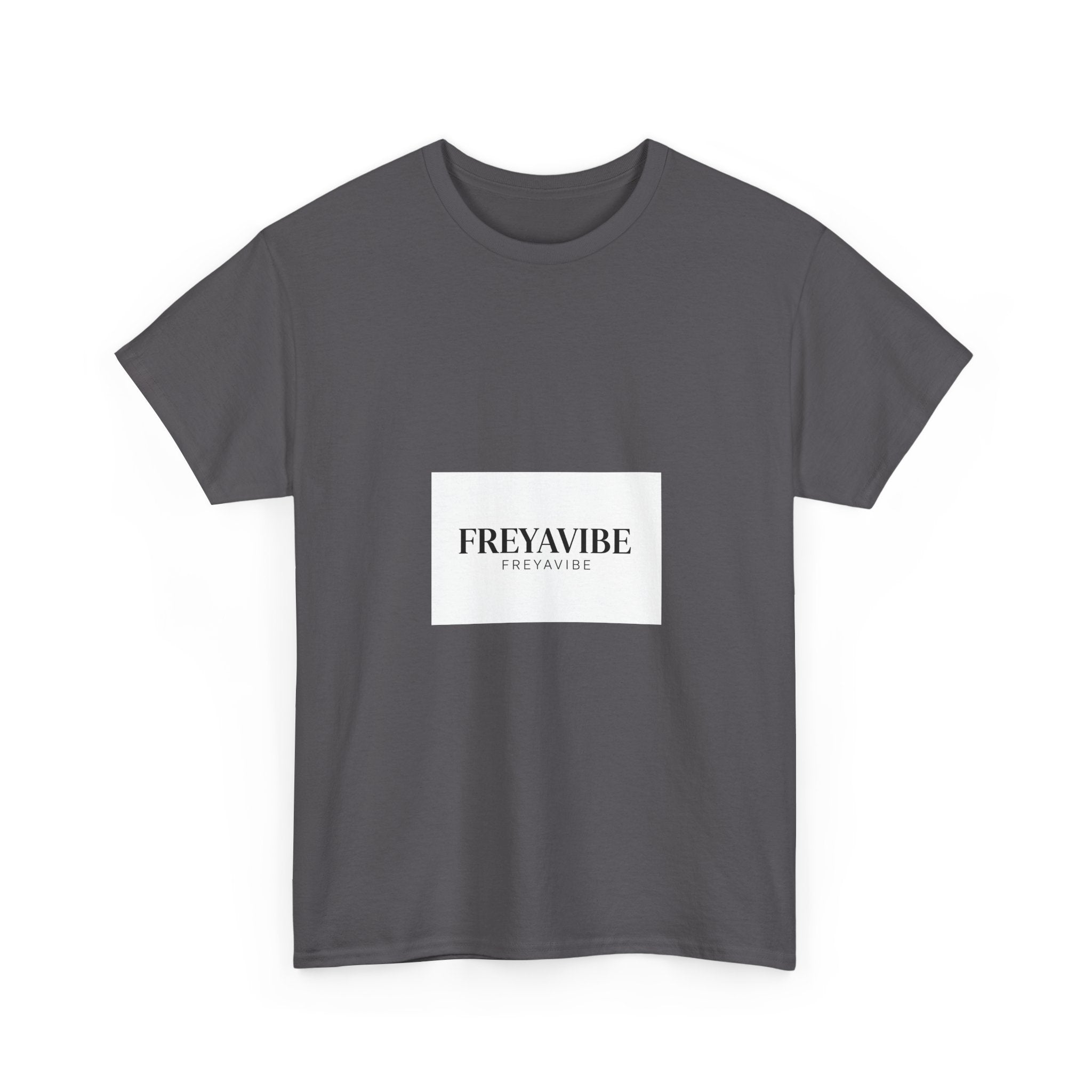 T-Shirt — Minimal 'FREYAVIBE' Logo Tee
