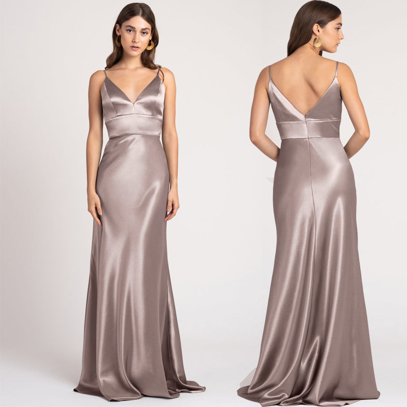 Aurélle Satin Elegance Dress