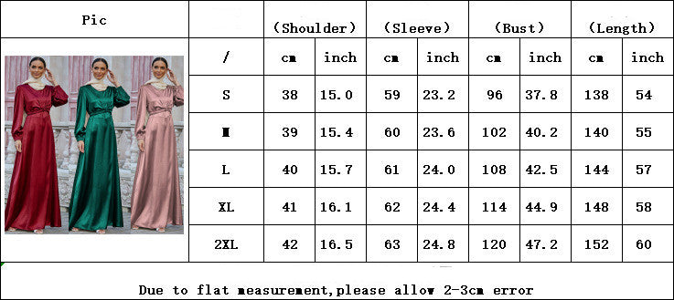 Élise Satin Waist Tie Dress