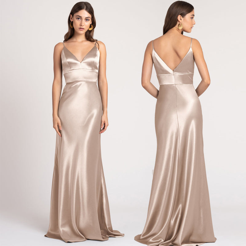 Aurélle Satin Elegance Dress