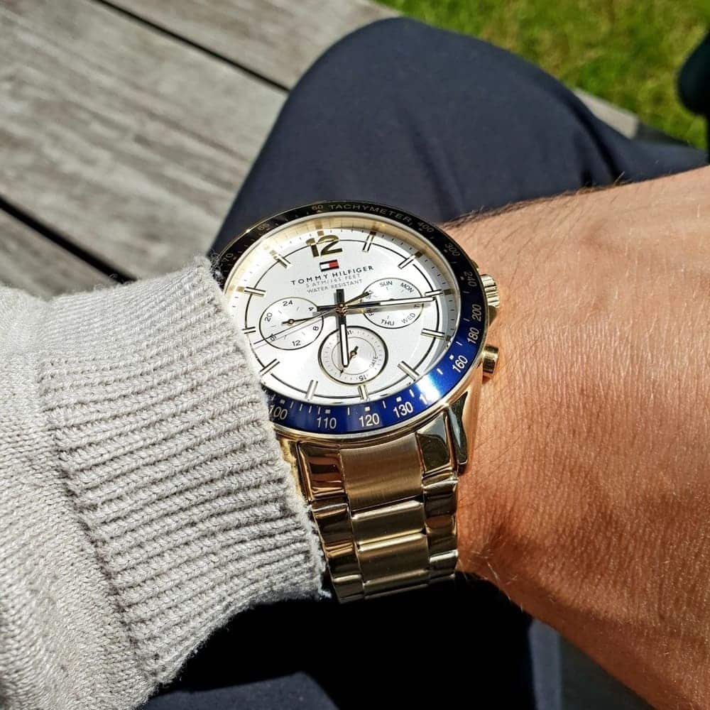 Tommy Hilfiger 1791121 Luke Men's Gold Watch